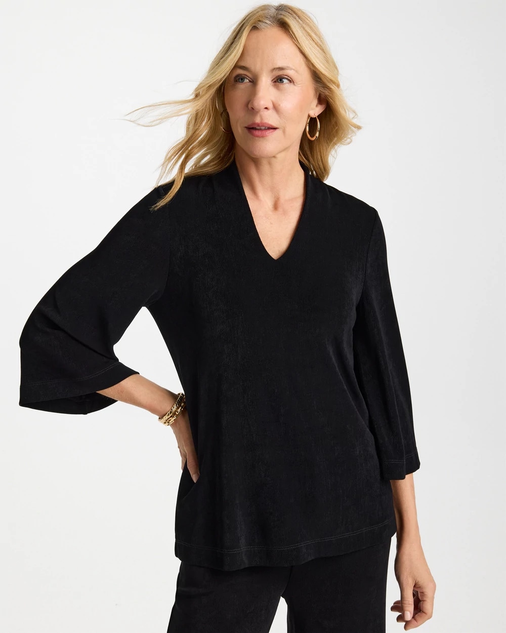 Travelers™ V-Neck Kimono Top | Chico's